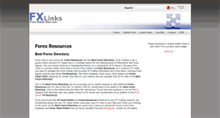 Desktop Screenshot of fxlinks.com